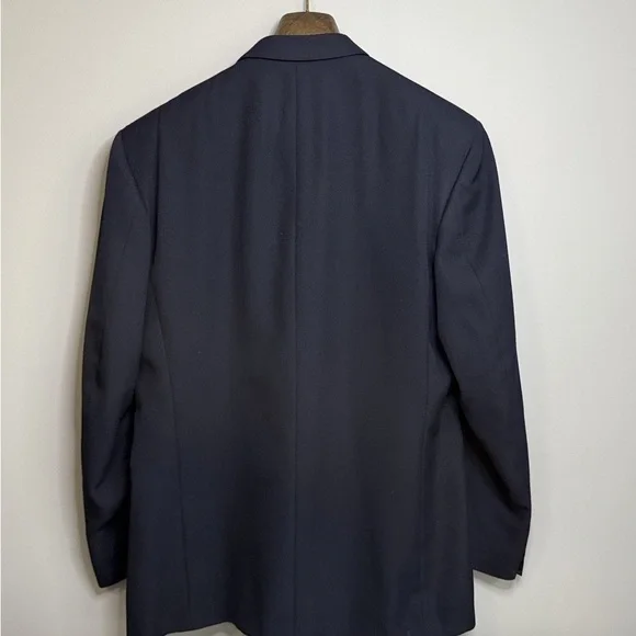 Givenchy Double-Breasted Navy Blazer with Gold Buttons 48/50 - Picture 2 of 4